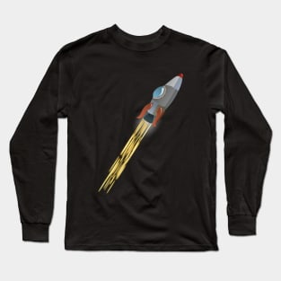 Rocket Blast Off! Long Sleeve T-Shirt